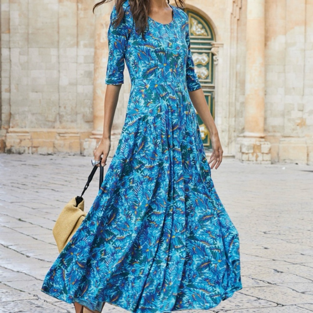 Peruvian Collection Maldives Maxi Dress. Extra Small.